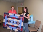 Joyce the Quilt and Kristen