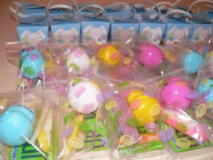 We sent some fun items for Easter too.